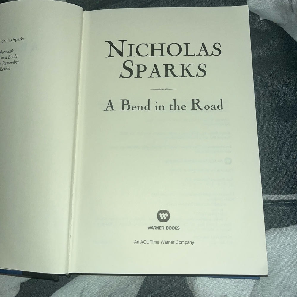 Nicholas Sparks - A Bent in the Road